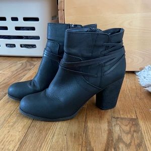 Madden girl leather booties